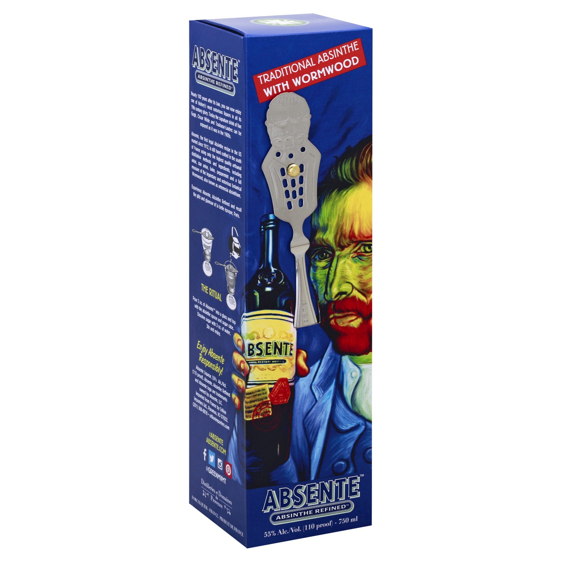 Absente absinthe refined liquor (750 ml)