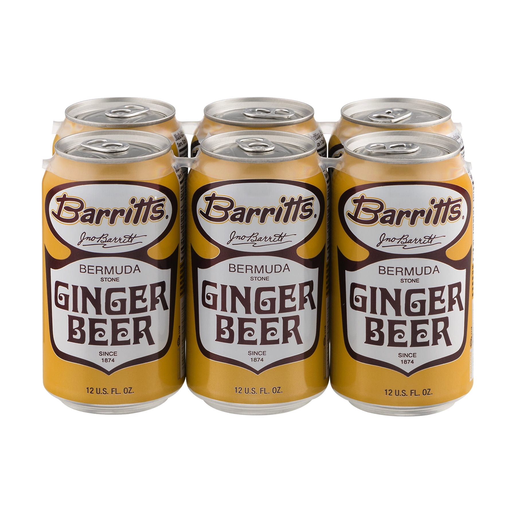 Barritt's Ginger Beer 6-Pack