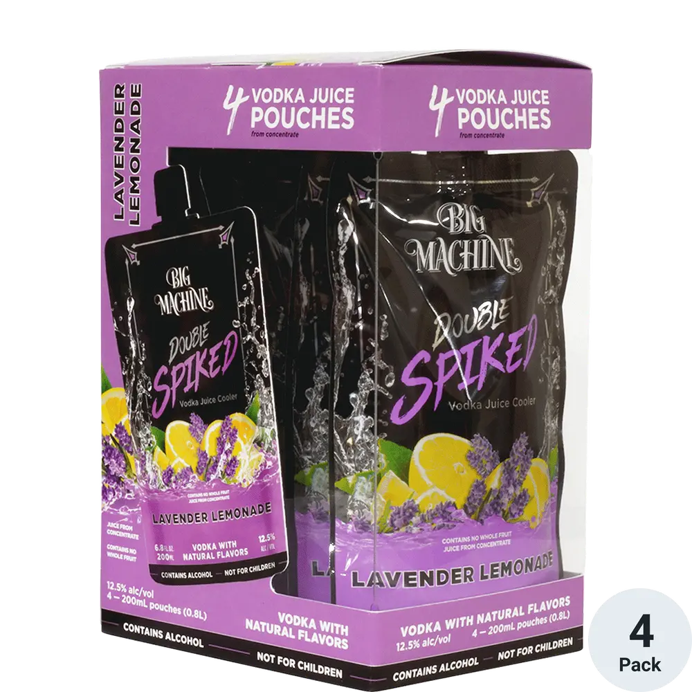 Big Machine Lavender Vodka 4-Pack