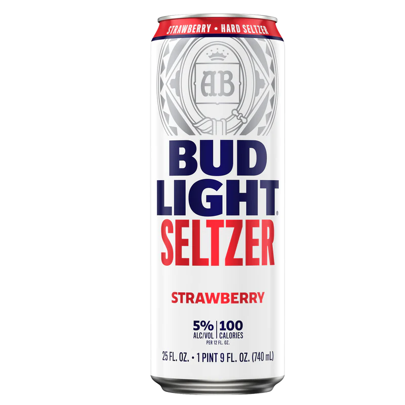 BUD LT SELZER STRAWBERRY 25OZ Can