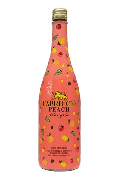 Capriccio peach sangria (750ml bottle)