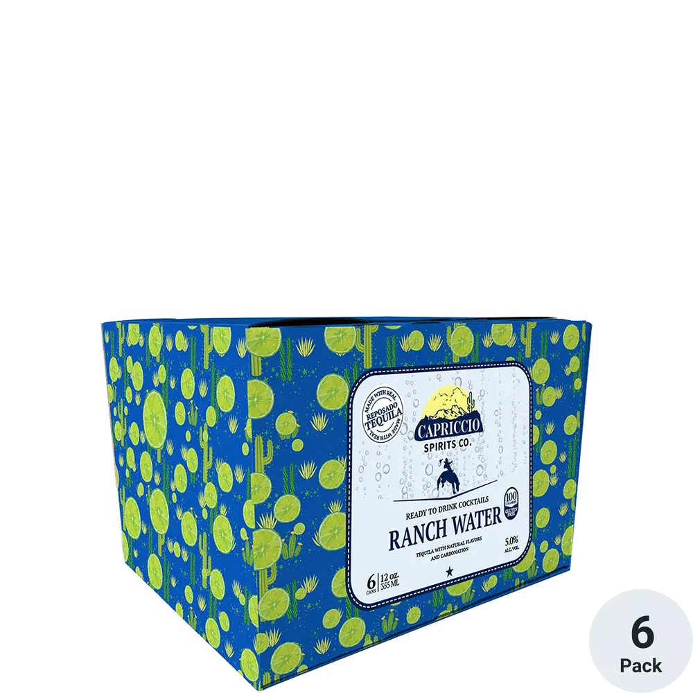 CapRICCIO RANCH WATER 6PK