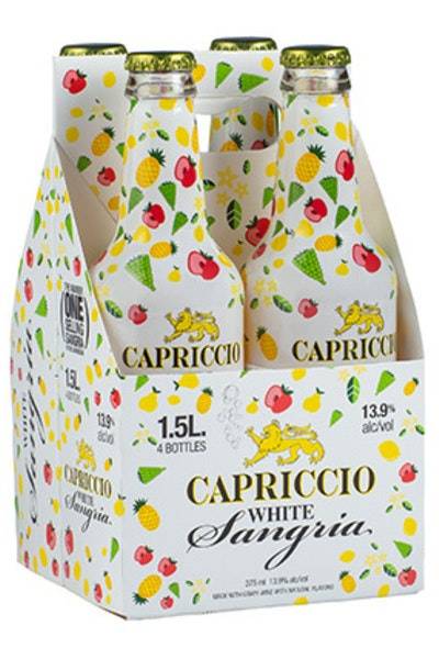 Capriccio white sangria (4x 375ml bottles)