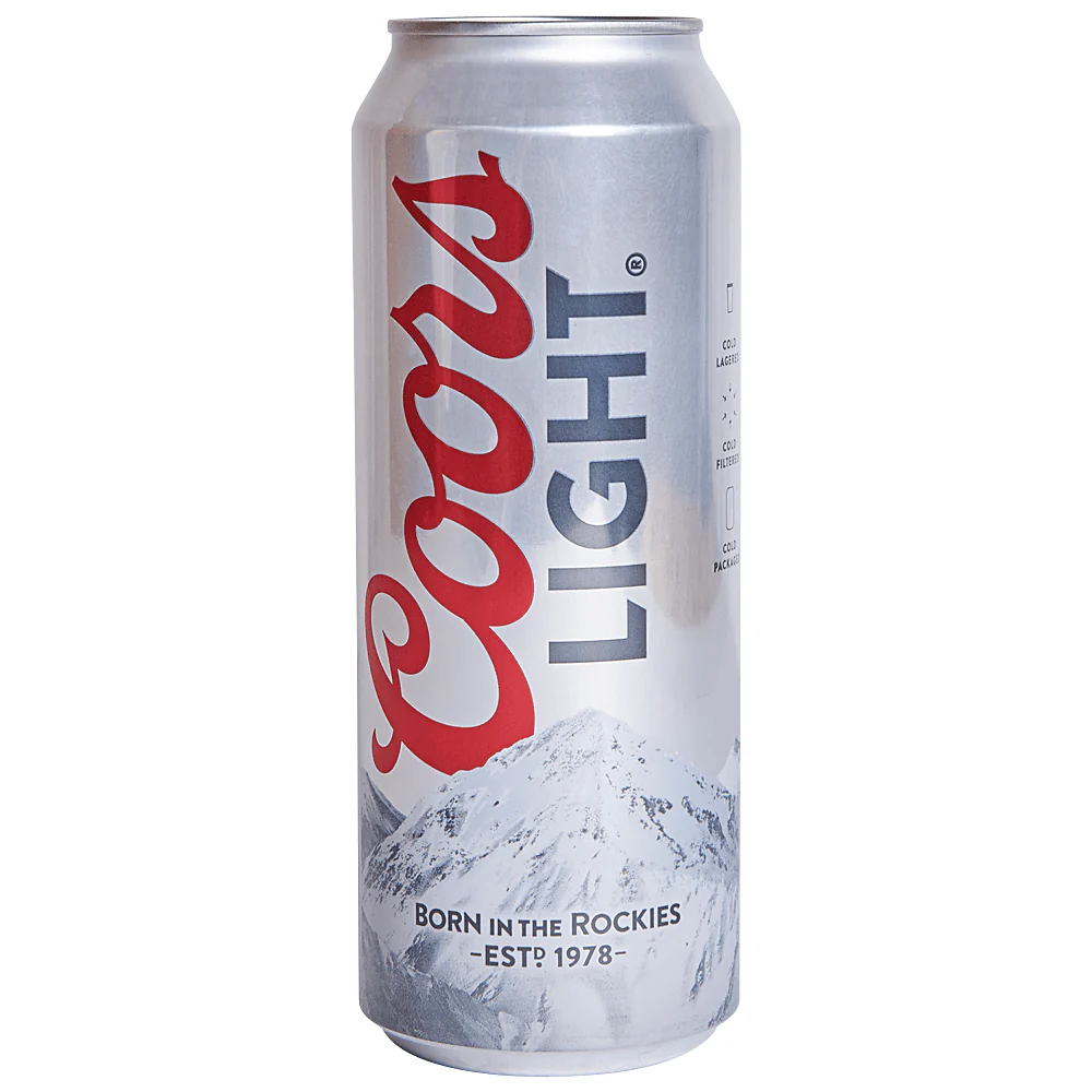COORS LIGHT 24OZ CAN