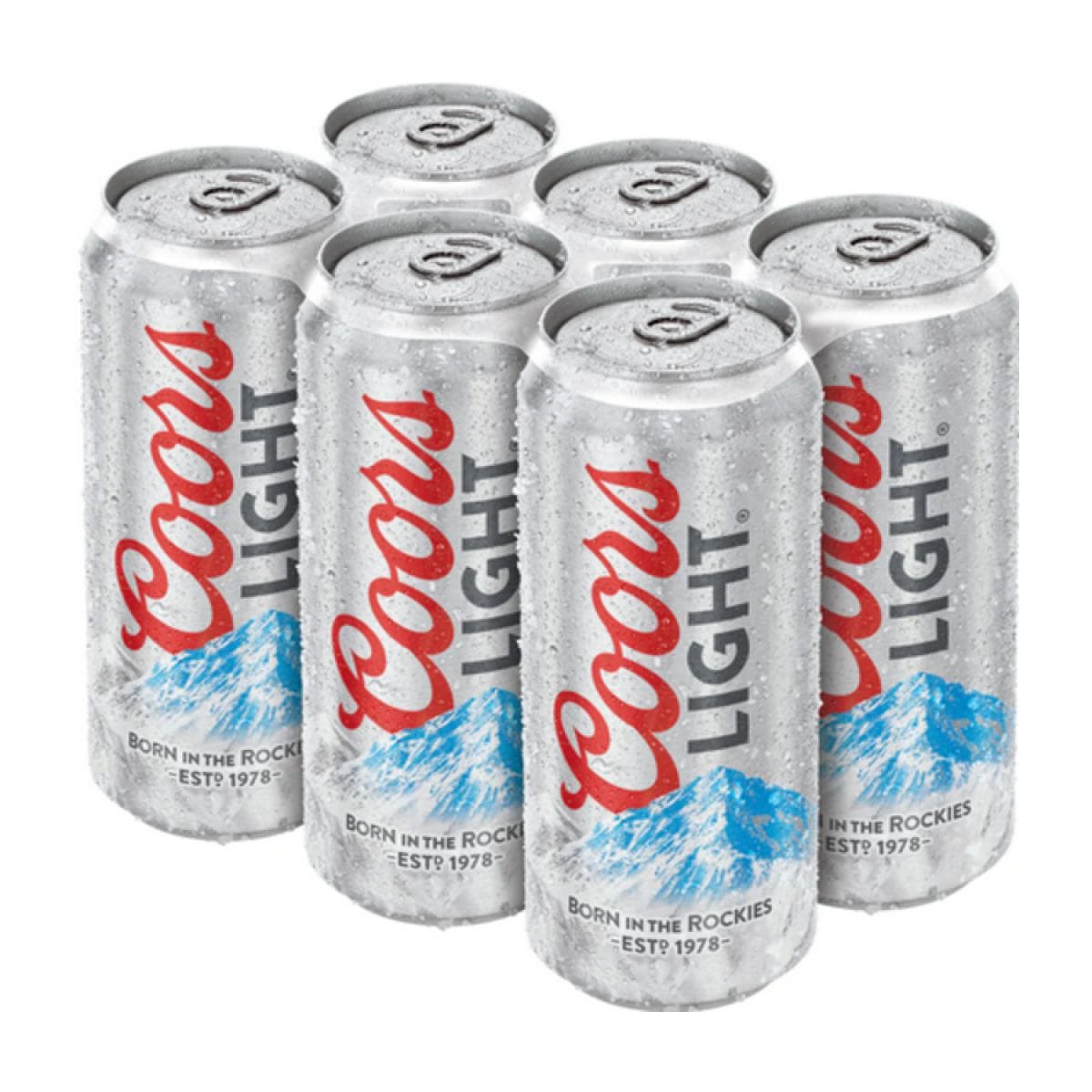 COORS LIGHT 6P