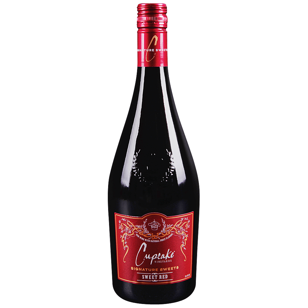 CUPCAKE SIG SWEET RED 750ML