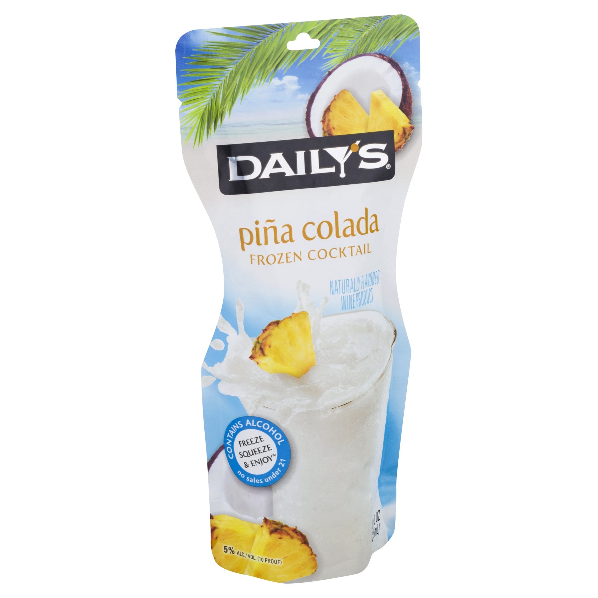 Daily's pina colada frozen cocktail (10 fl oz) (coconut-pineapple)