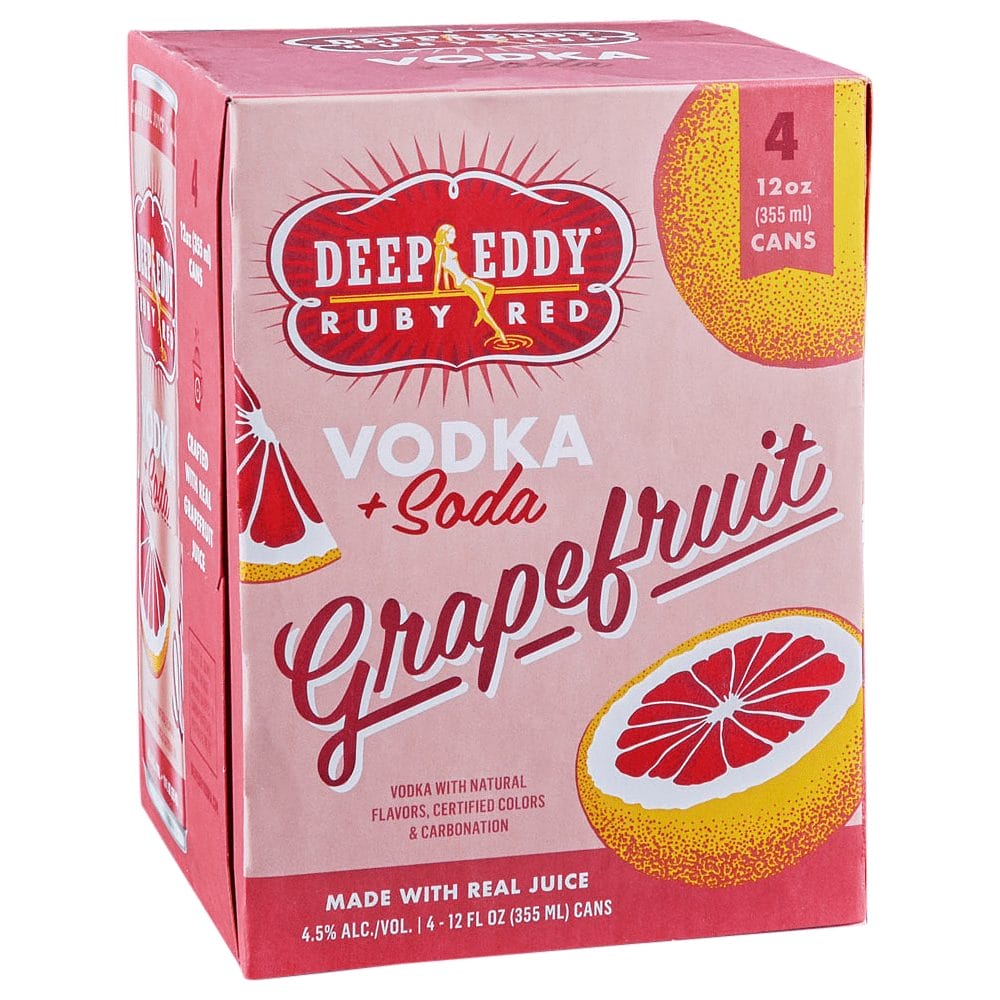 DEEP EDDY RUBY RED 4pk