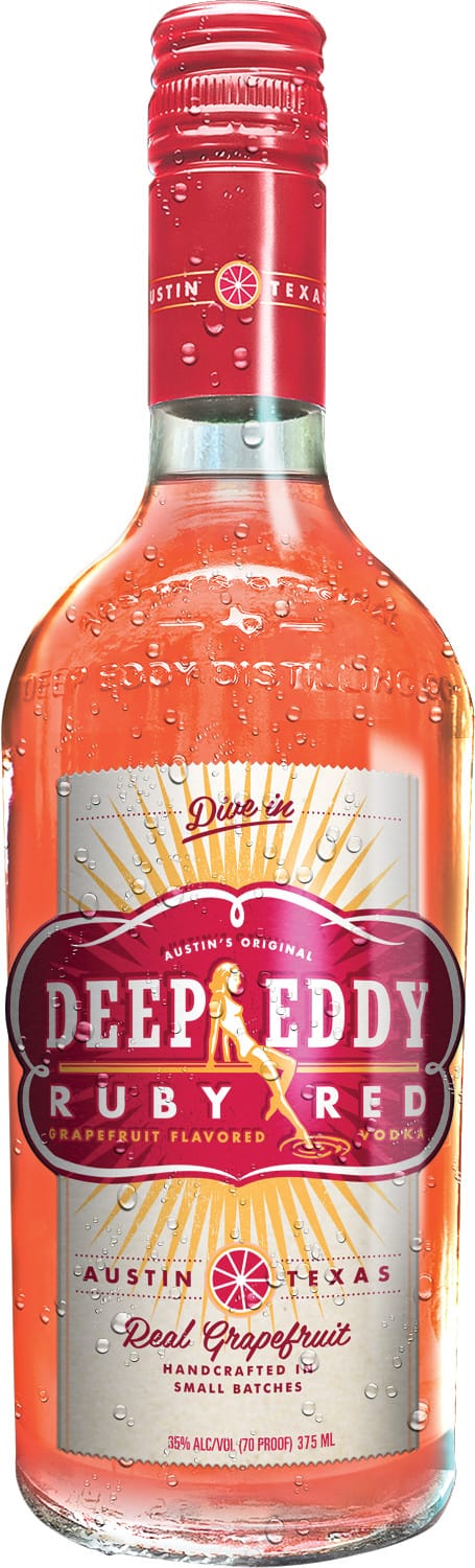 Deep eddy ruby red vodka (375 ml)
