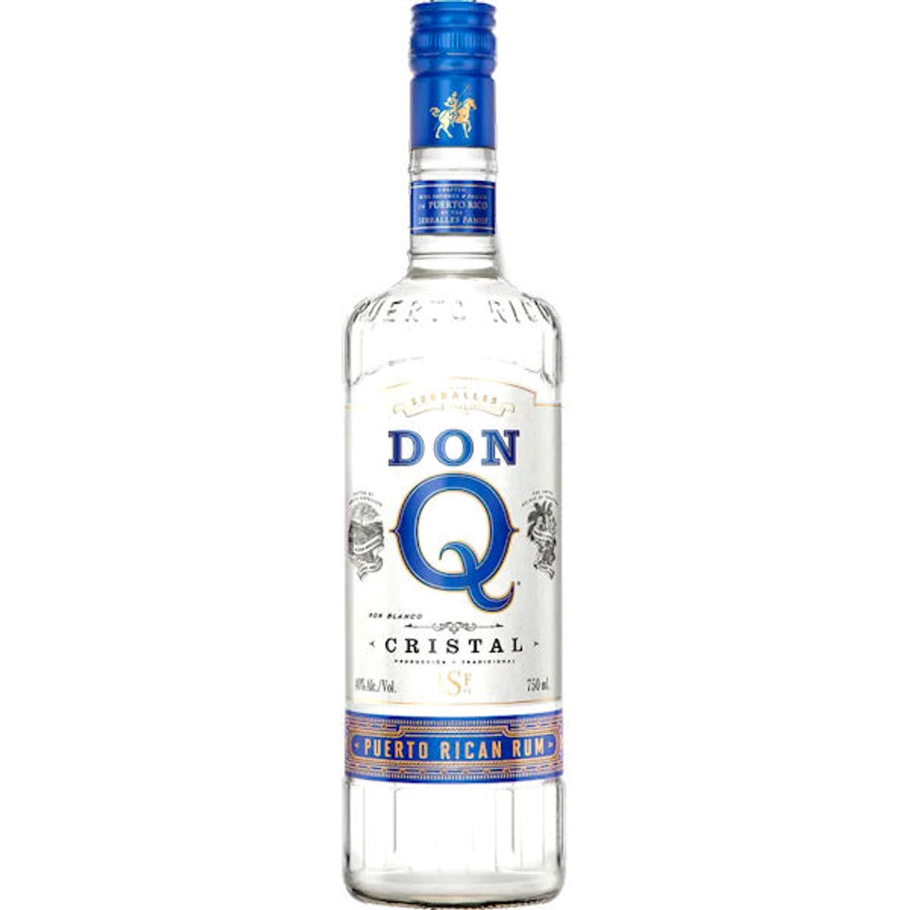 Don q cristal puerto rican rum (750 ml)