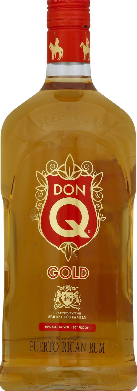 Don q gold puerto rican rum (1.75 l)