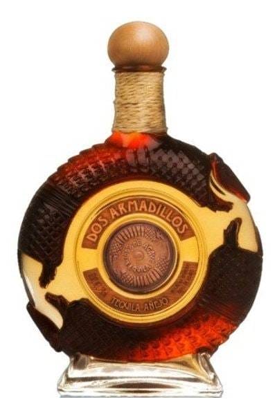 Dos armadillos anejo tequila (750ml bottle)
