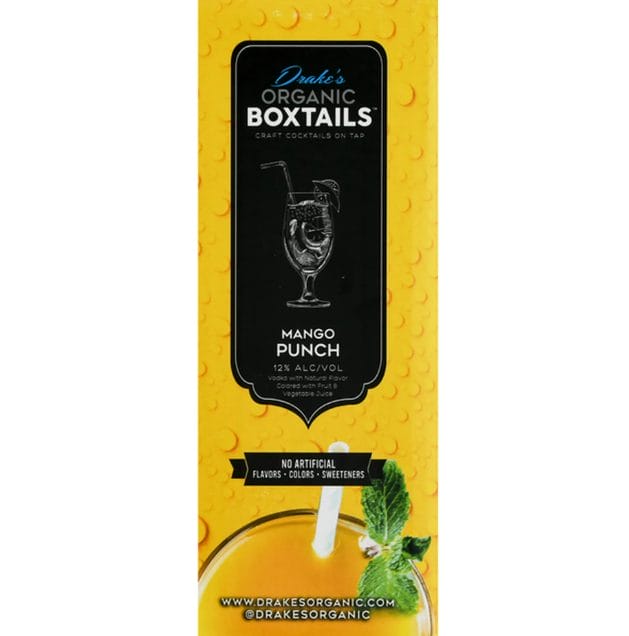 Drake's organic mango punch cocktails (1.75 l)