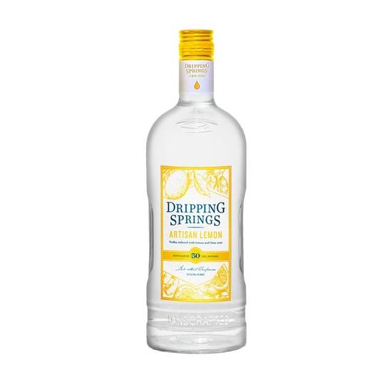 Dripping springs artisan lemon vodka (1.75l bottle)