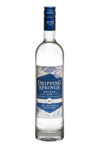 Dripping springs artisan gin (750ml bottle)