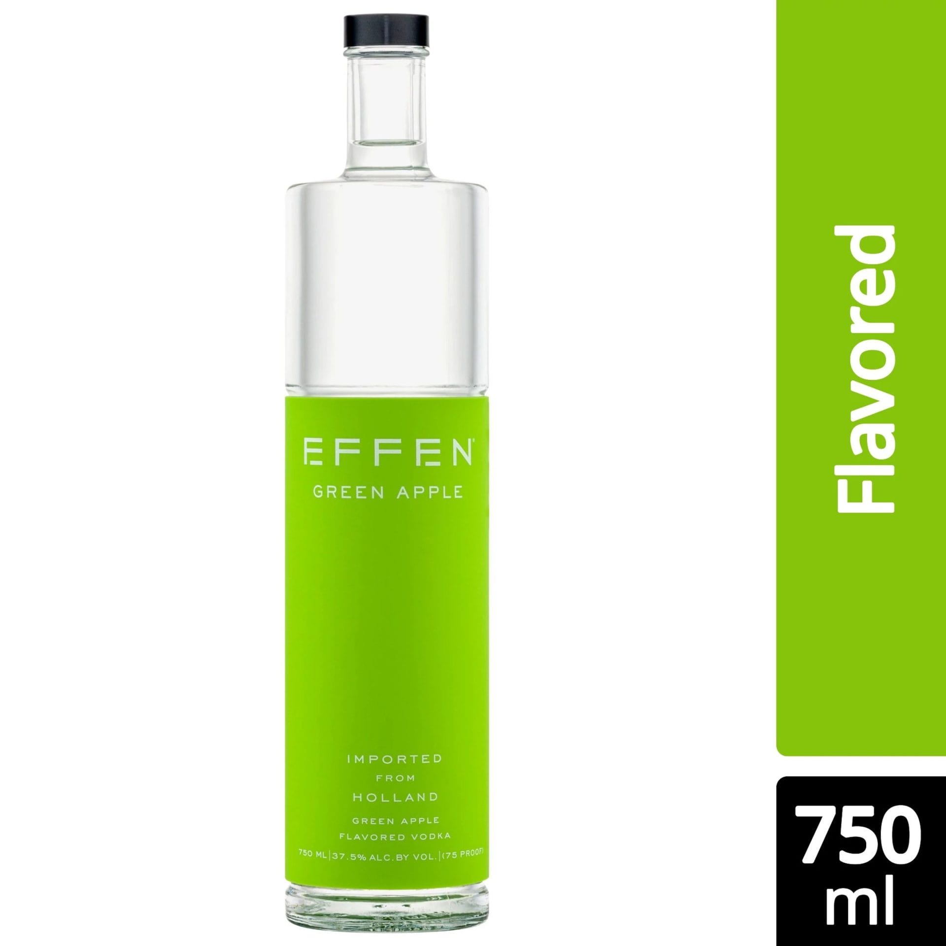 Effen green apple vodka (750 ml)