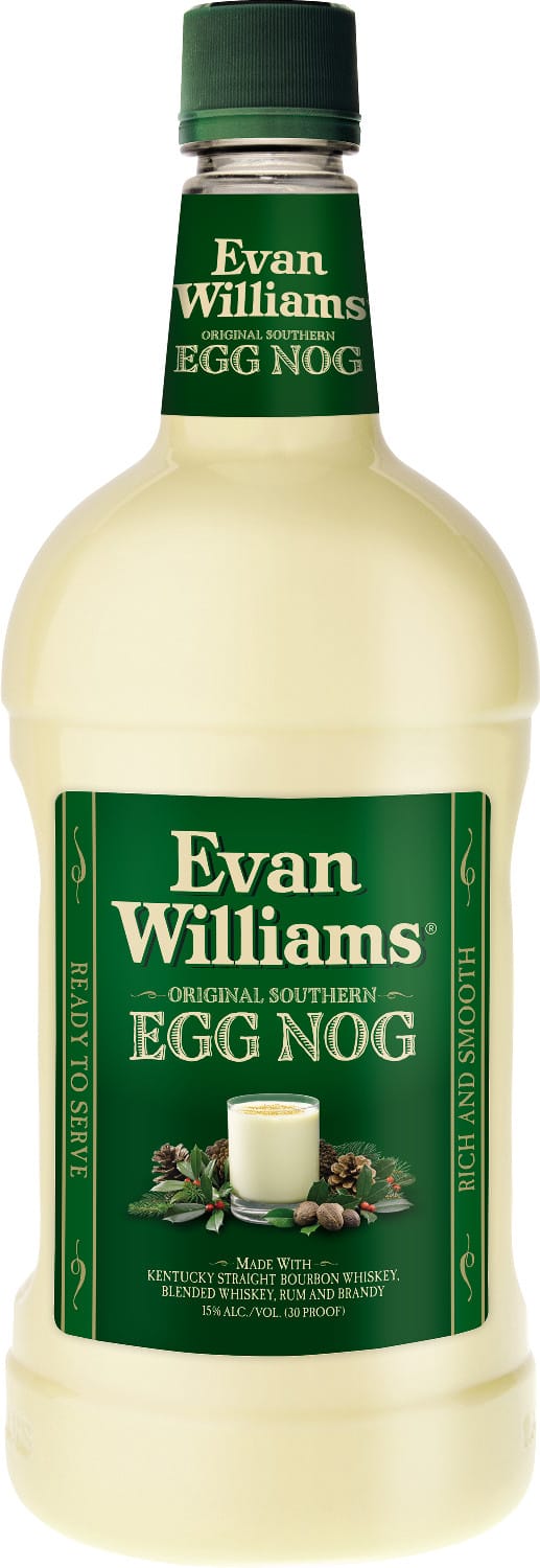 Evan williams original southern egg nog (1.75l bottle)