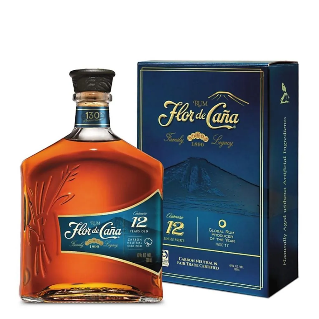 FLOR DE CANA 12 YEARS 750ML