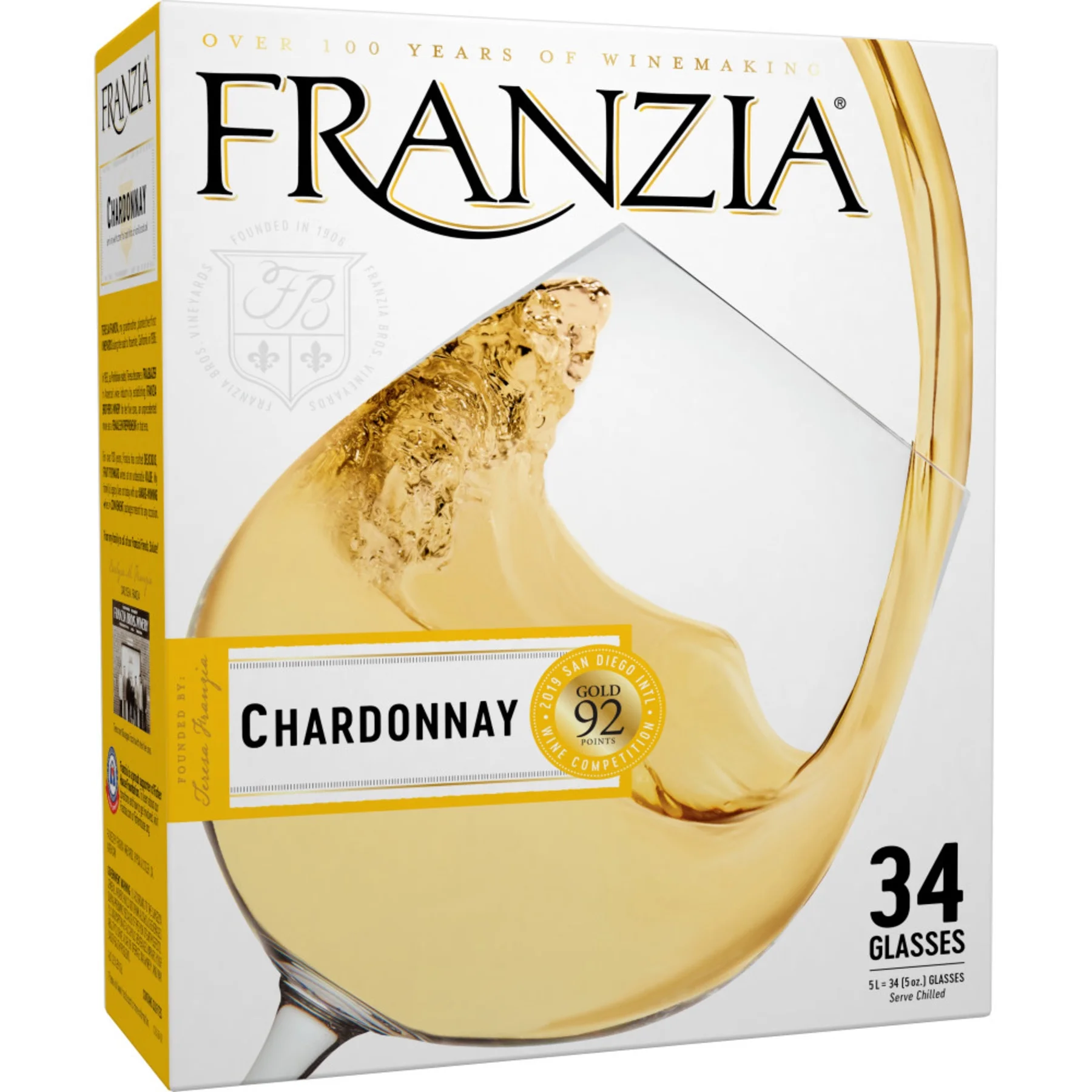 FRANZIA Chardonnay 5L