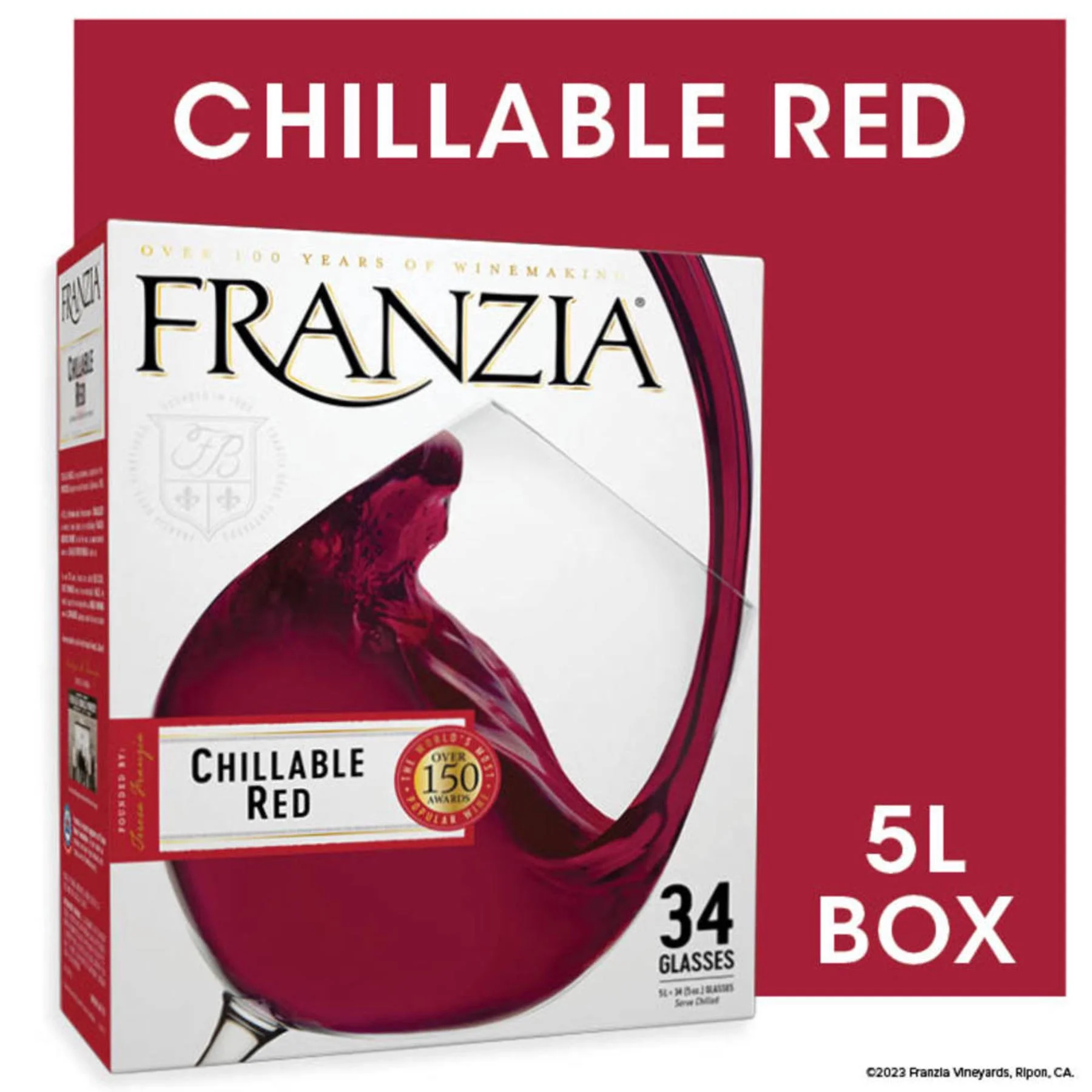 FRANZIA CHIL RED 5L
