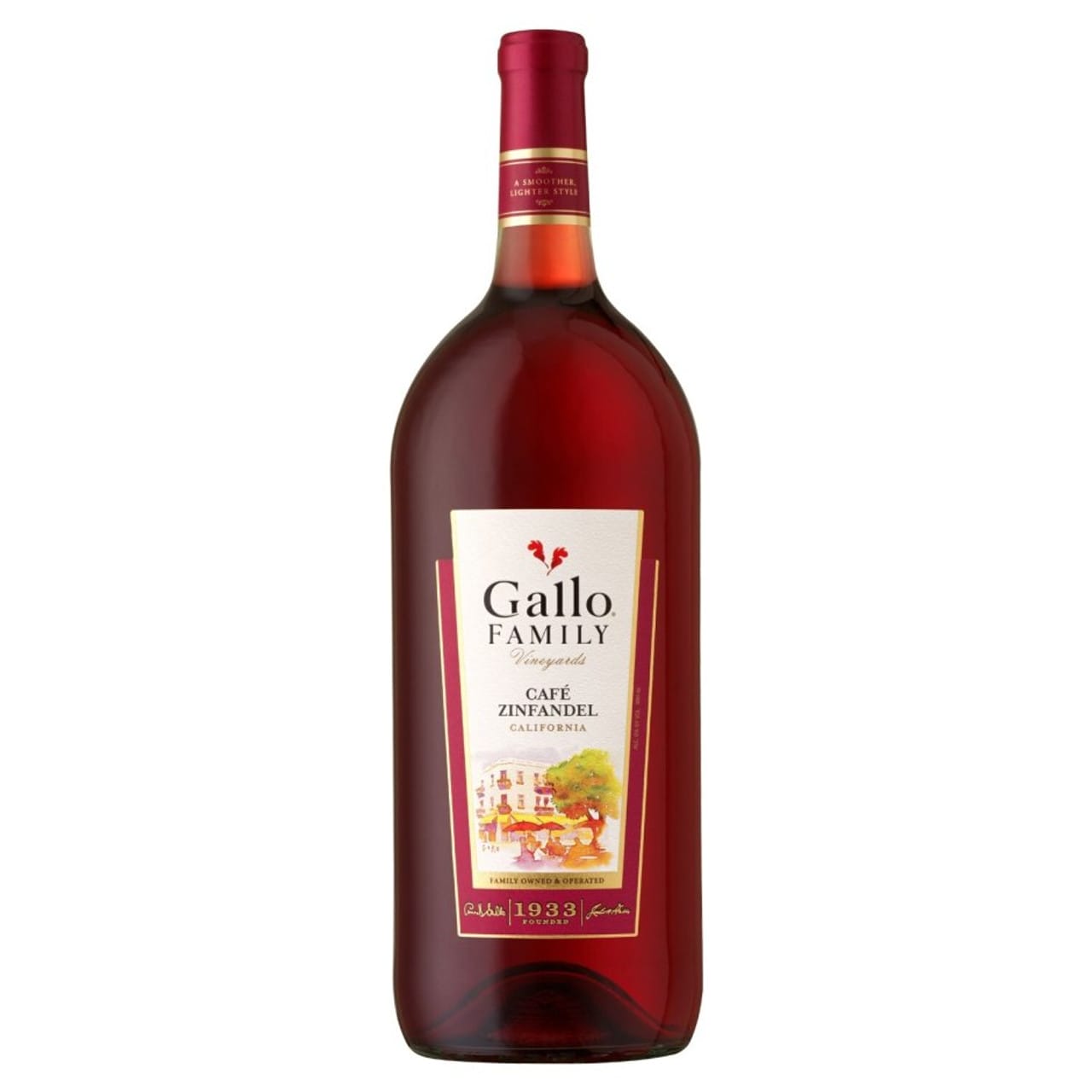 GALLO FAMILY CAFE ZIN 1.75L