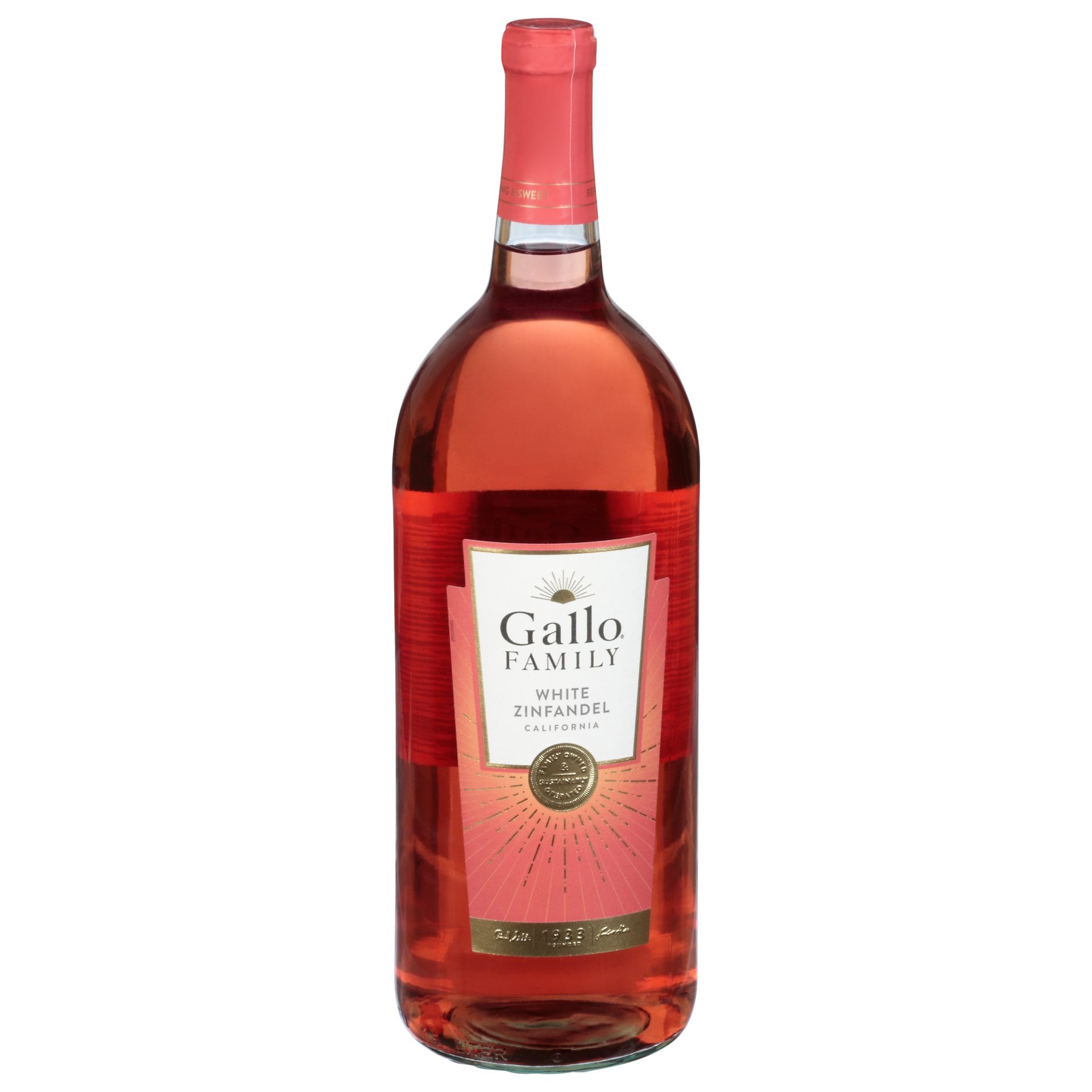 Gallo family white zinfandel california wine (1.5 l)