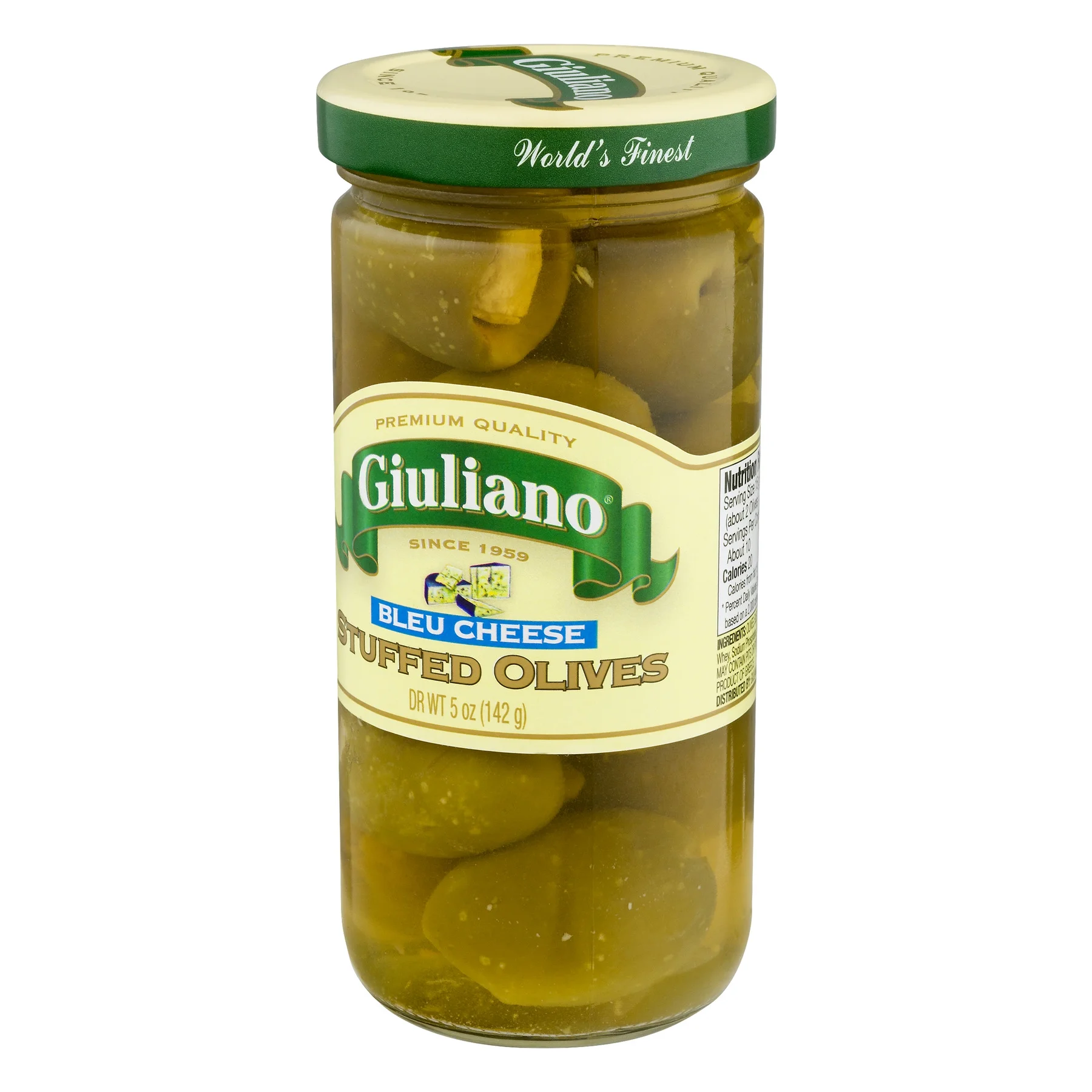 GIULIANO STUFFED OLIVES 142G