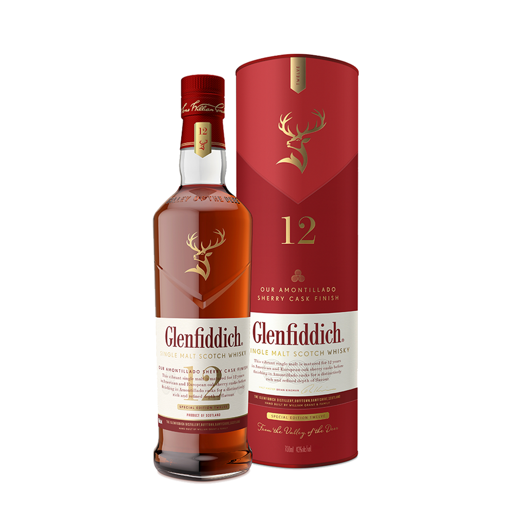 GLENFIDCH 12Y SHERY 750ml
