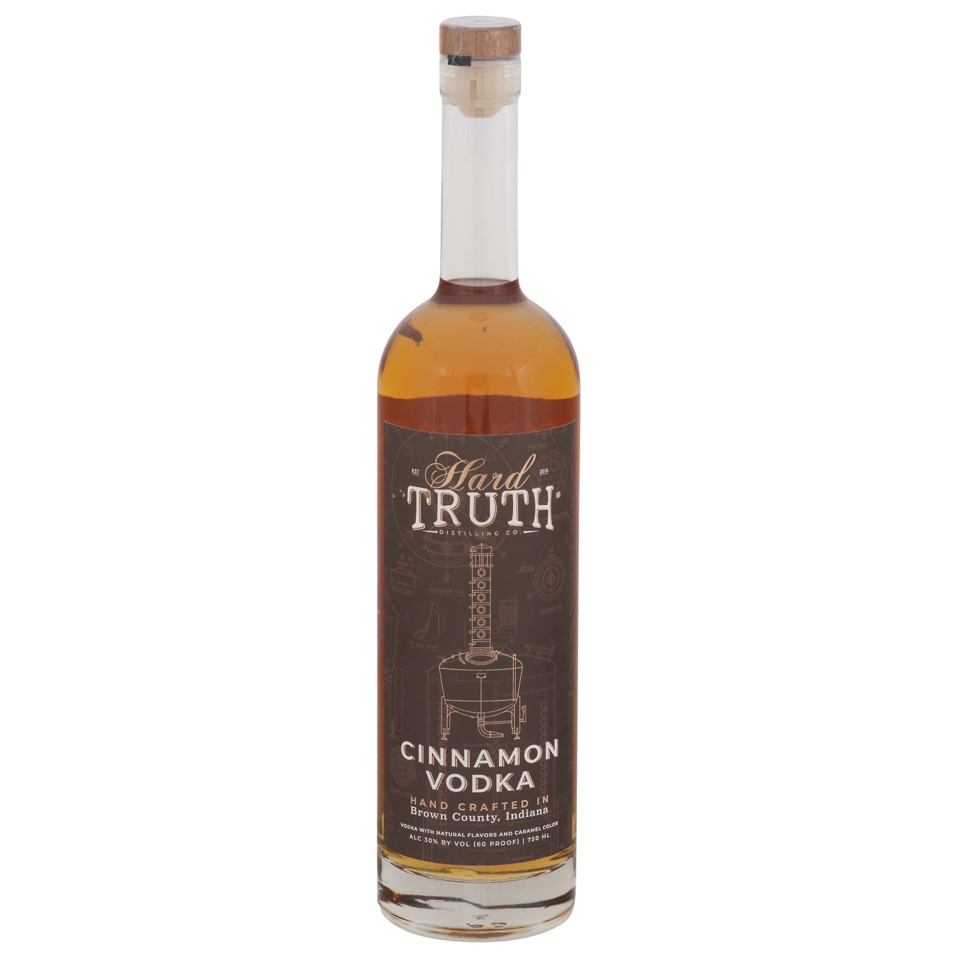 Hard truth cinnamon vodka (750ml bottle)