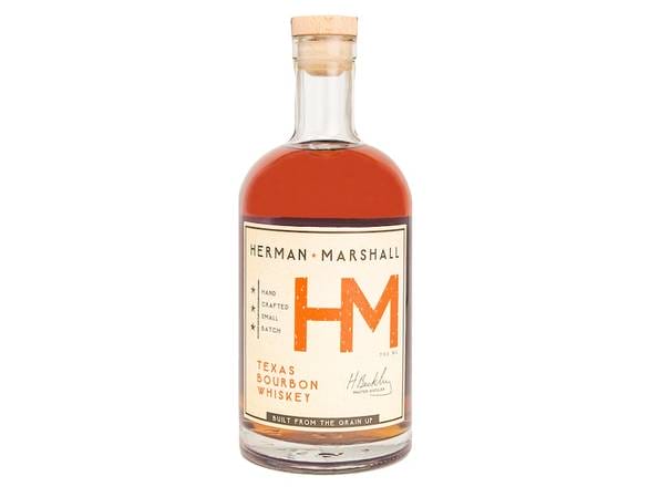 Herman marshall texas bourbon whiskey (750 ml)