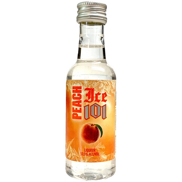 Ice 101 peach liqueur (50 ml)