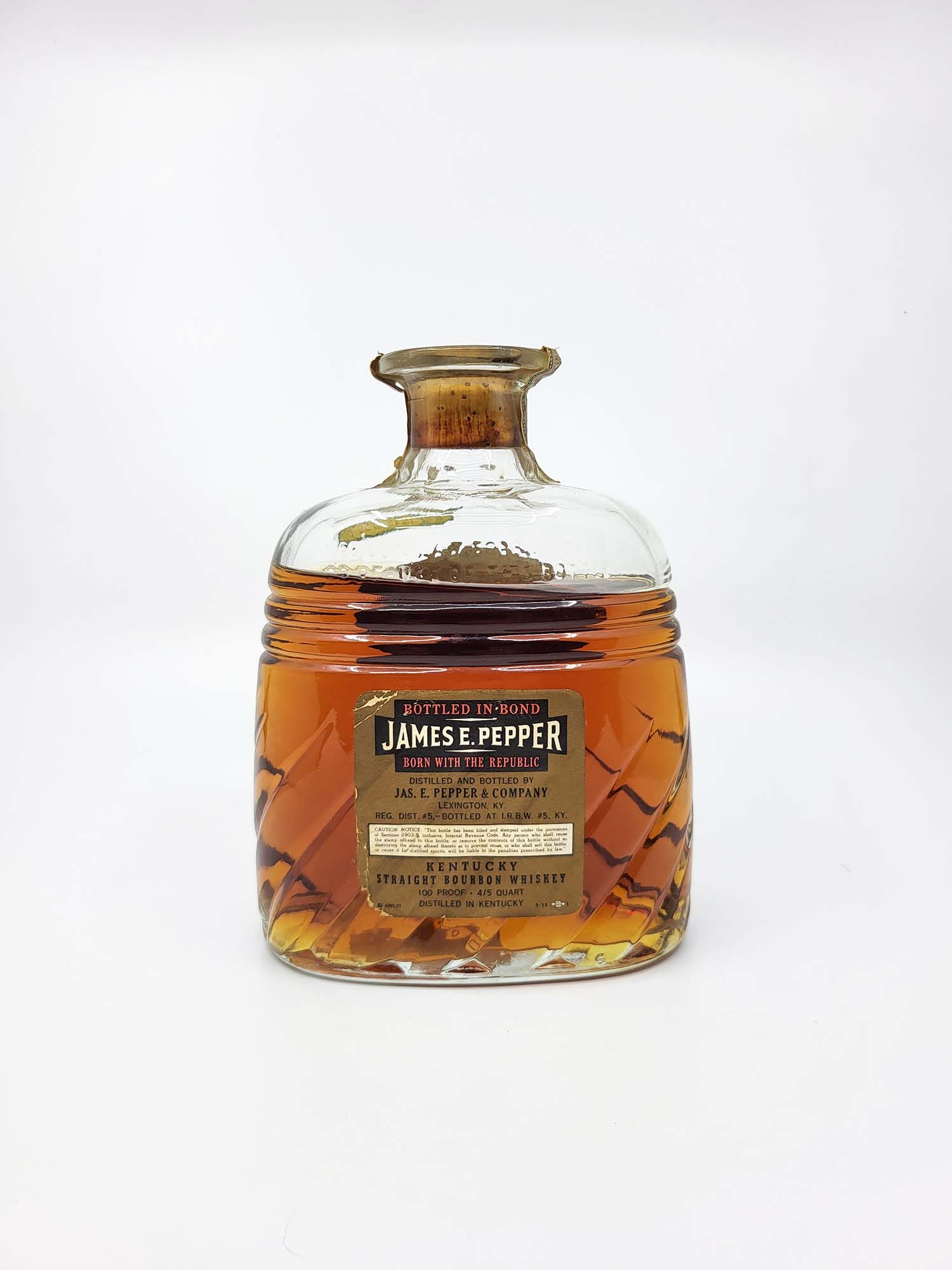 JAMES E PEPPER 100PF 750ML