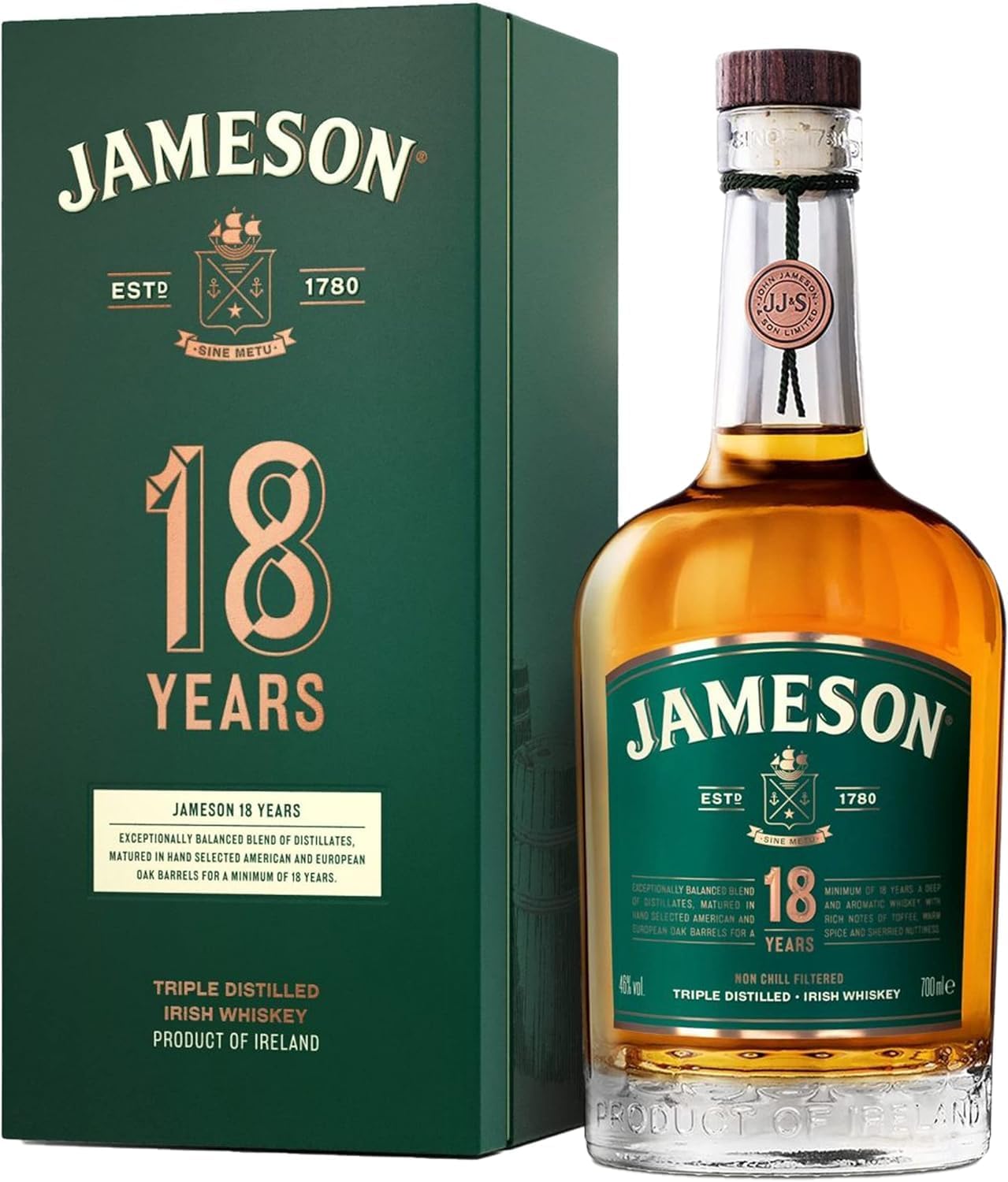 JAMESON IRISH 750ml
