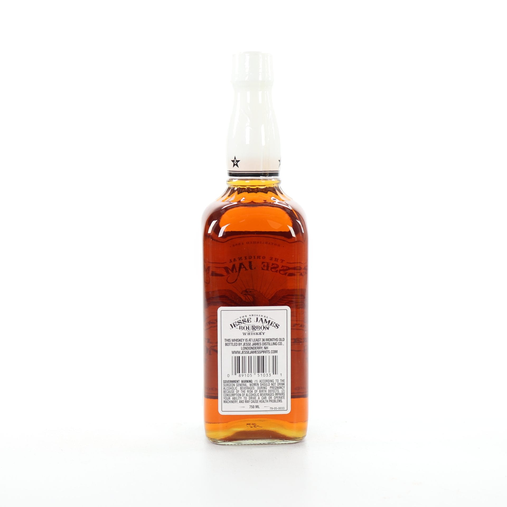 JESSE JAMES BRBN 750ML