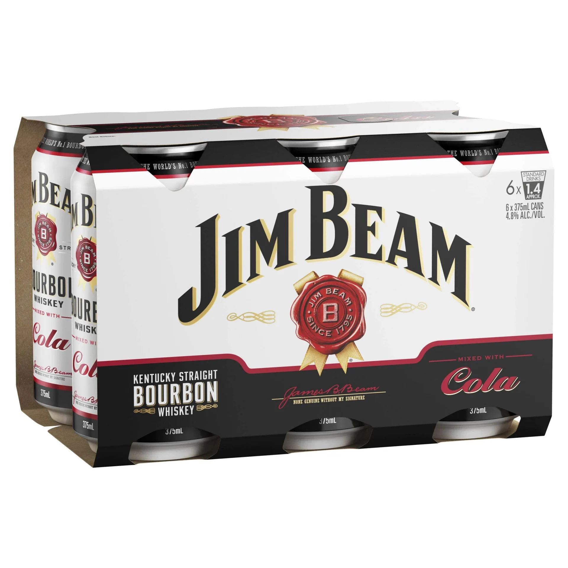 JIM BEAM COLA 6PK