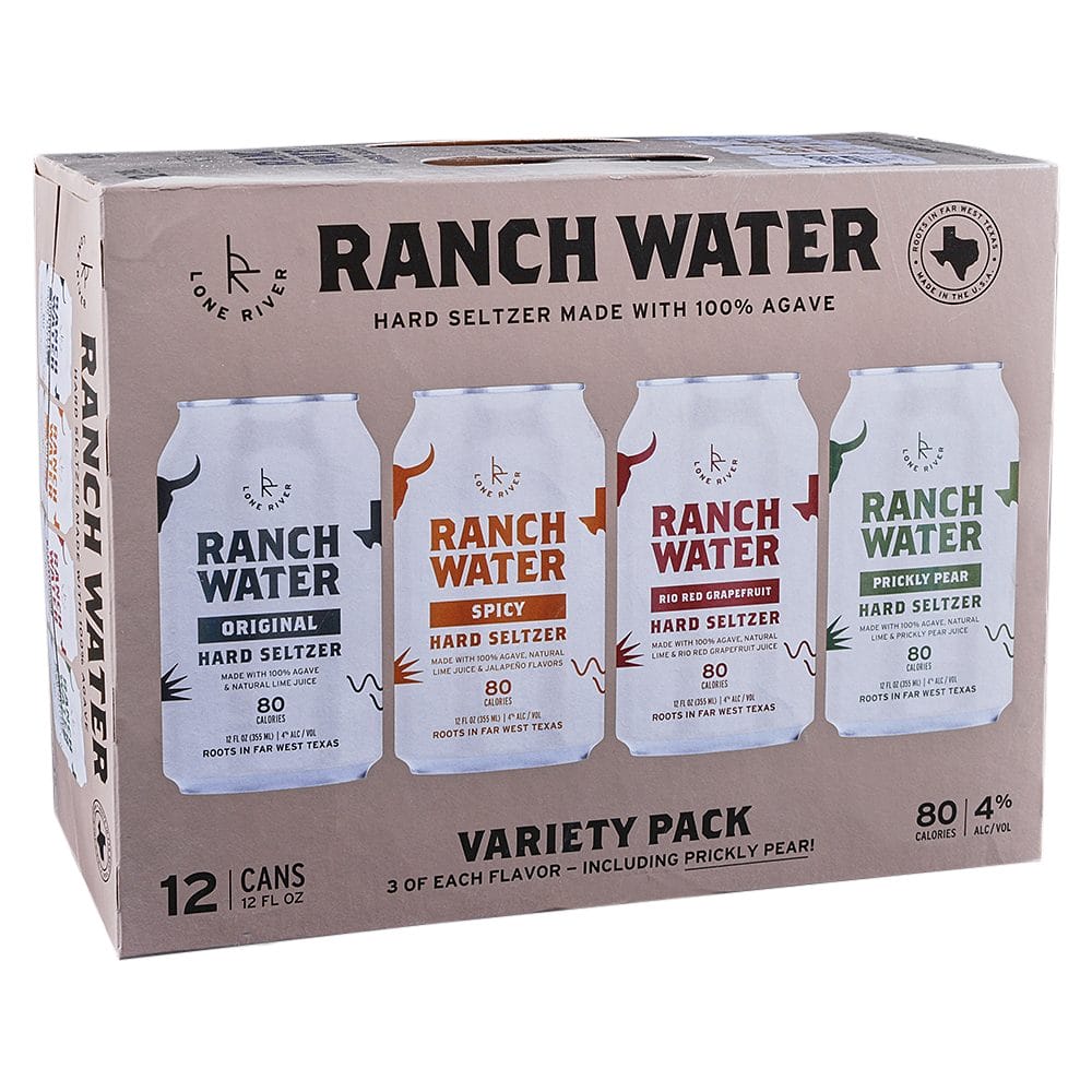 LONE RIVER RNCH WTR VAR 12pk