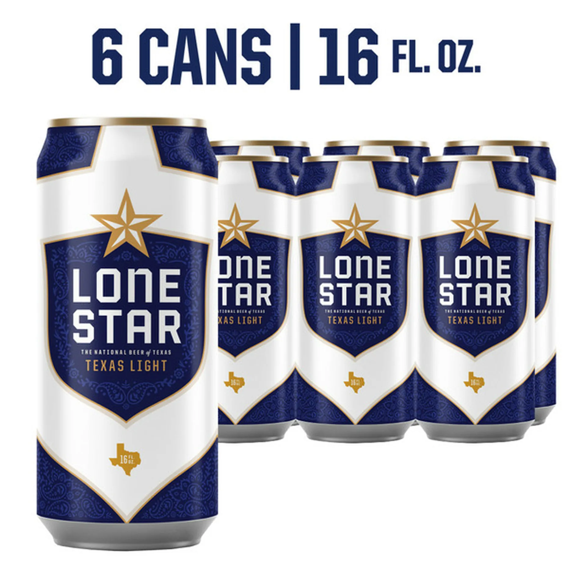 LONESTAR LIGHT 6PAK