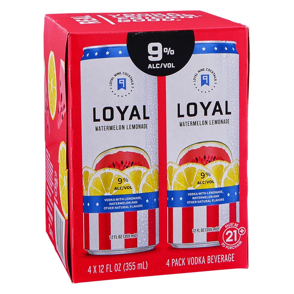 LOYAL 9 CKTL Watermelon 4pk