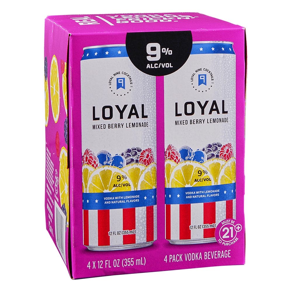LOYAL MXD BERRY LMND 4pk