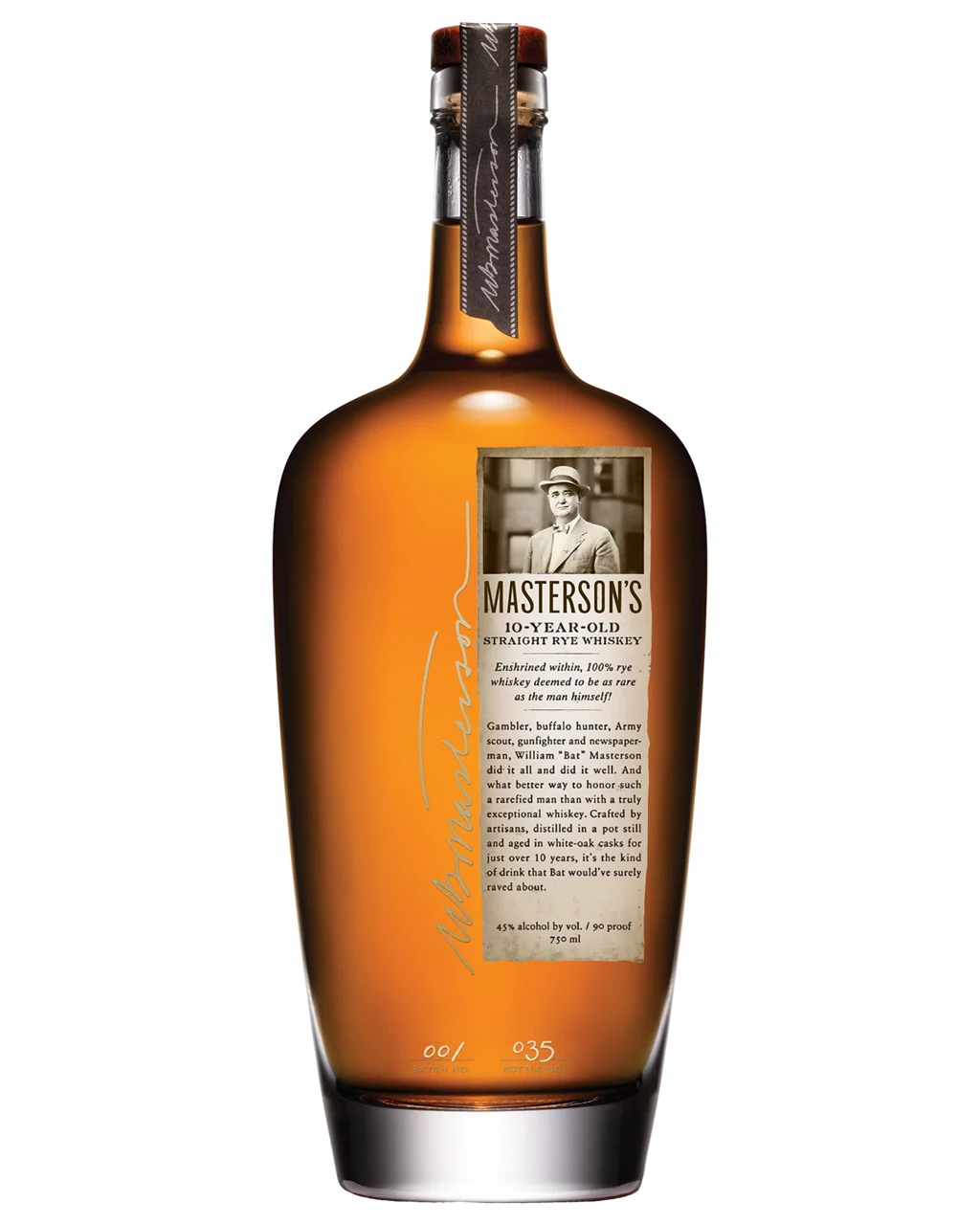 MASTERSONS RYE 10YR 750ML