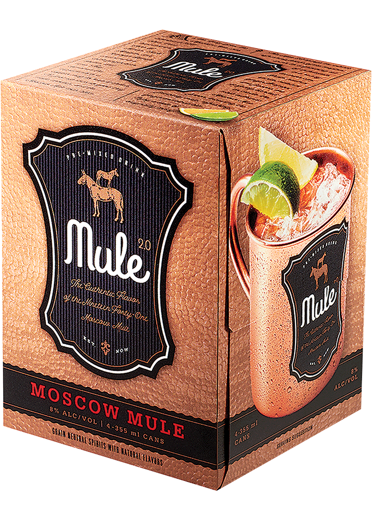 MULE 2.0 MOSCOW MULE 4PKS CAN