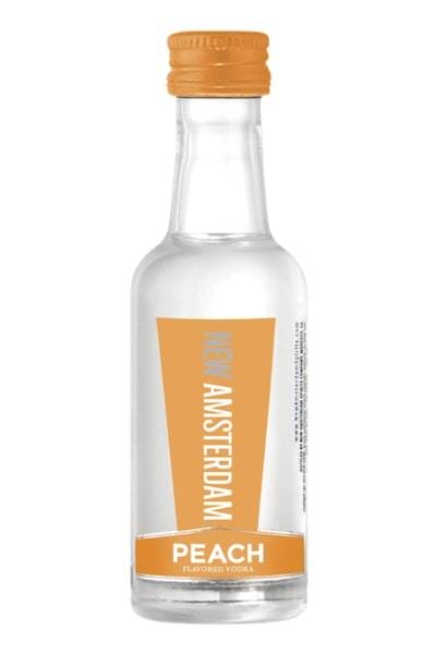 New amsterdam peach vodka (50ml bottle)