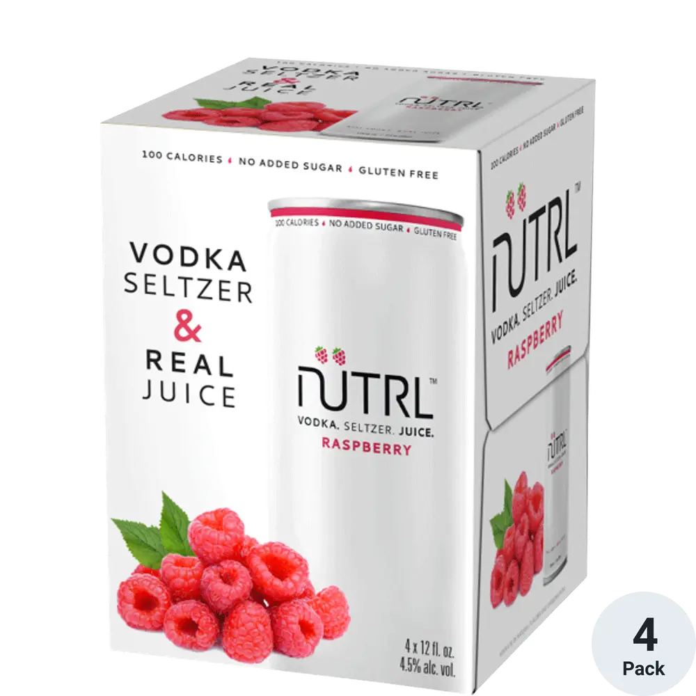 NUTRL RASPBERRY 4PK