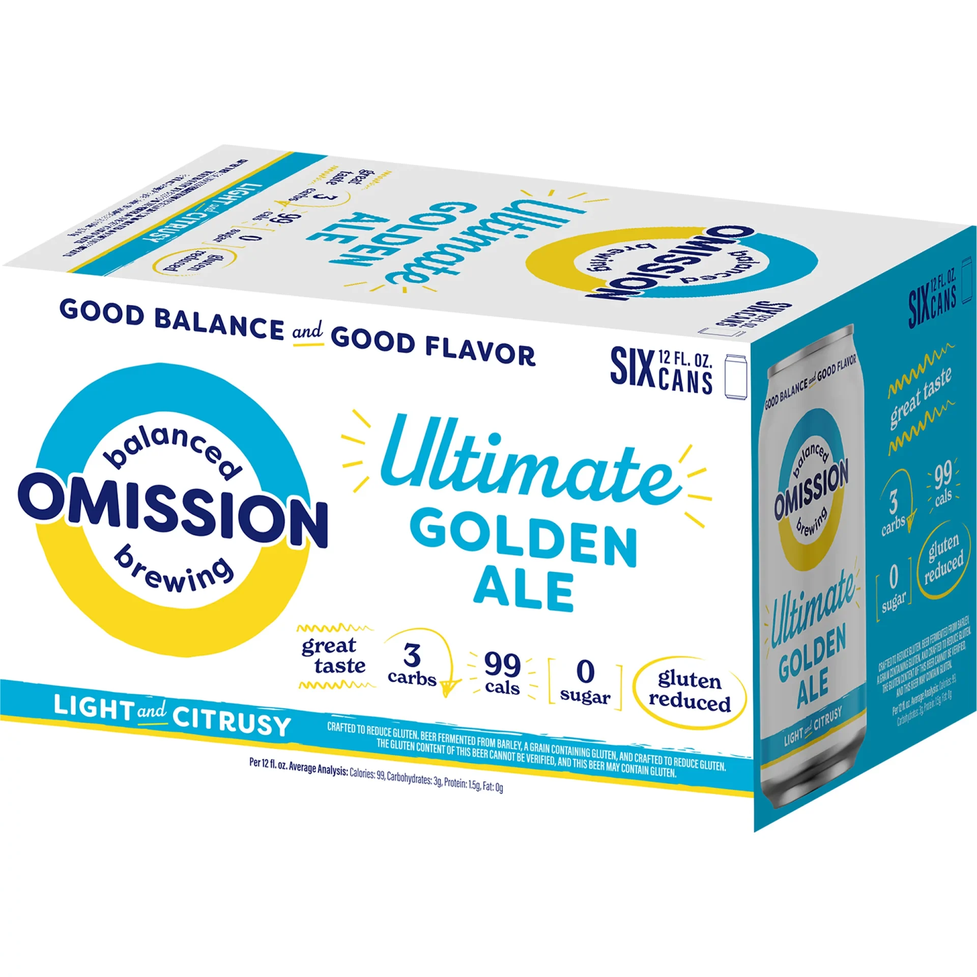 OMISSION GOLDEN ALE 12C