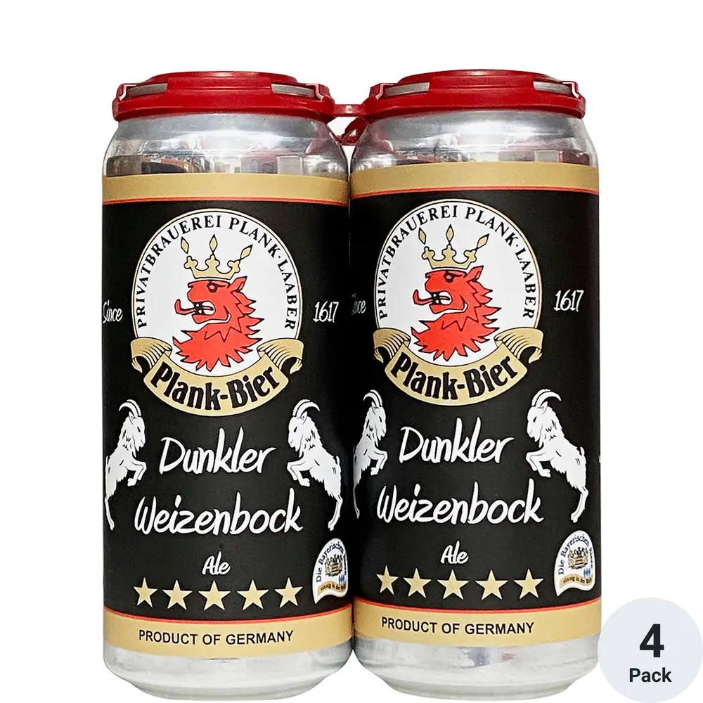PLANK DUNKLER WEIZENBOCK 4PK