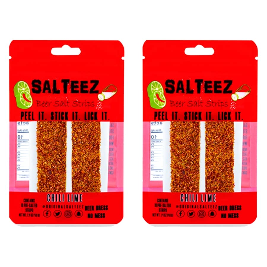 Salteez Beer Salt Strips Chili Lime