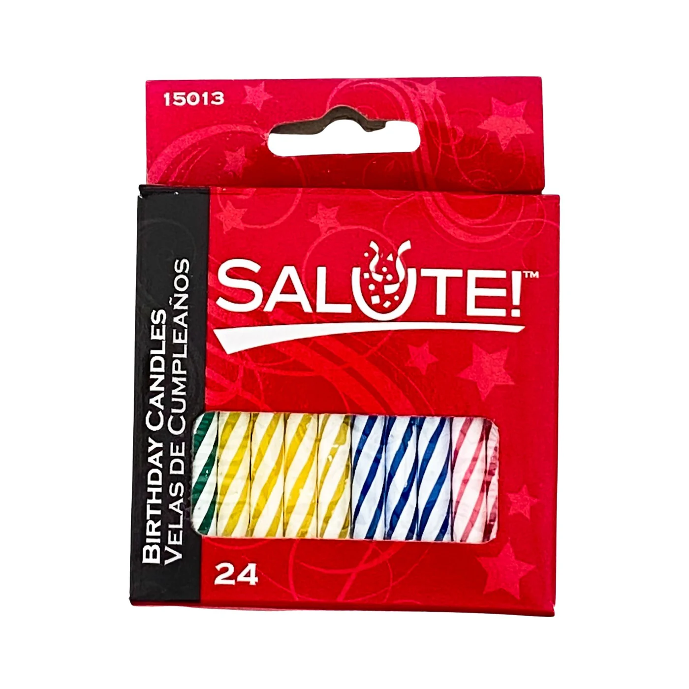 SALUTE BIRTHDAY CANDLES