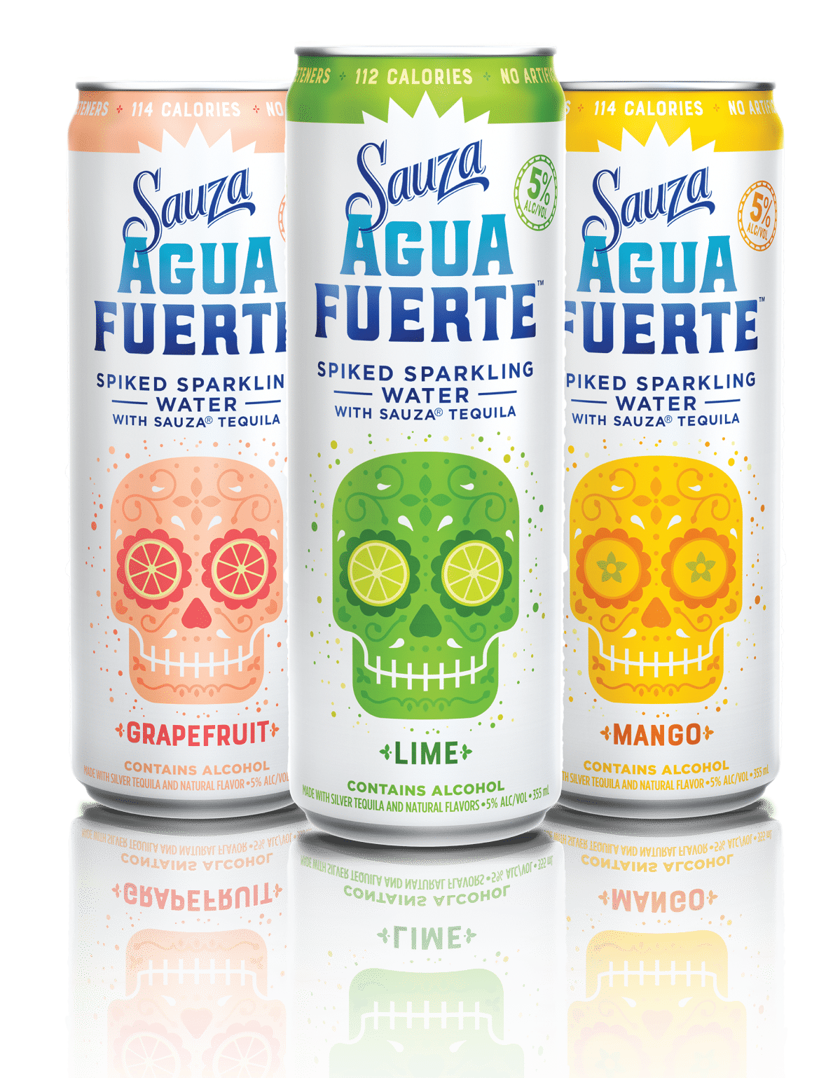 SAUZA AGUA FUERTE SPIKED 4 CAN