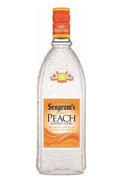 Seagram's peach vodka (1.75l bottle)