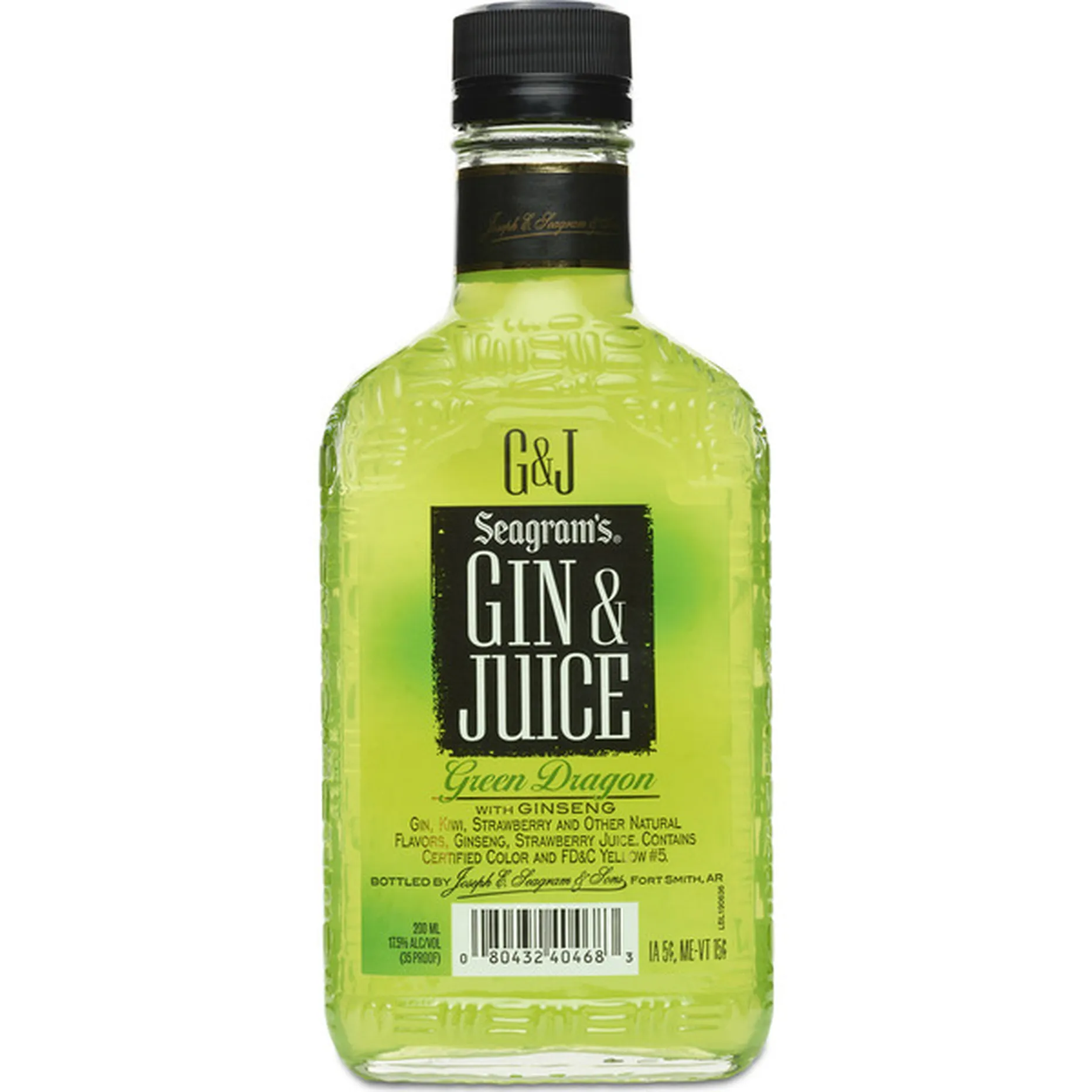 SEAGRAMS G&J GREEN GIN750ML